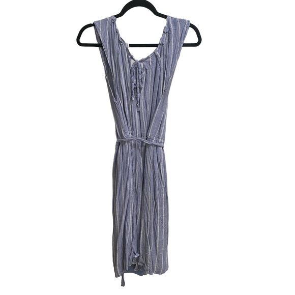 LC Lauren Conrad Blue/White Striped‎ Dress, sz. 2X - Picture 3 of 6